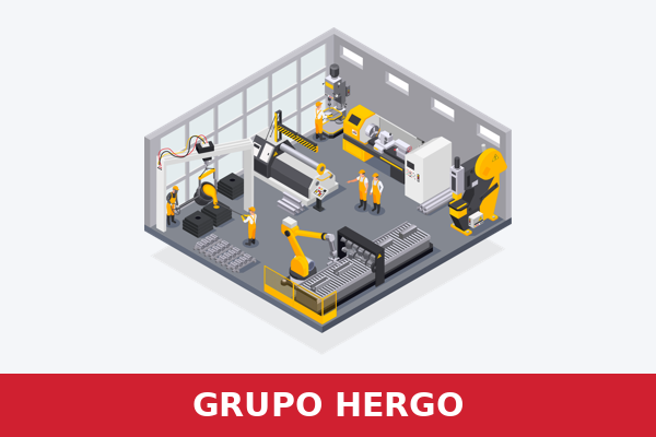 Grupo Hergo - sitio web corporativo industrial