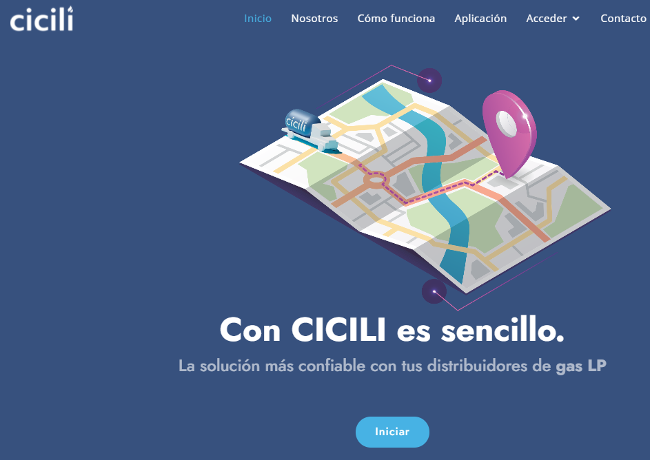 CICILI - plataforma para distribuidores de gas LP