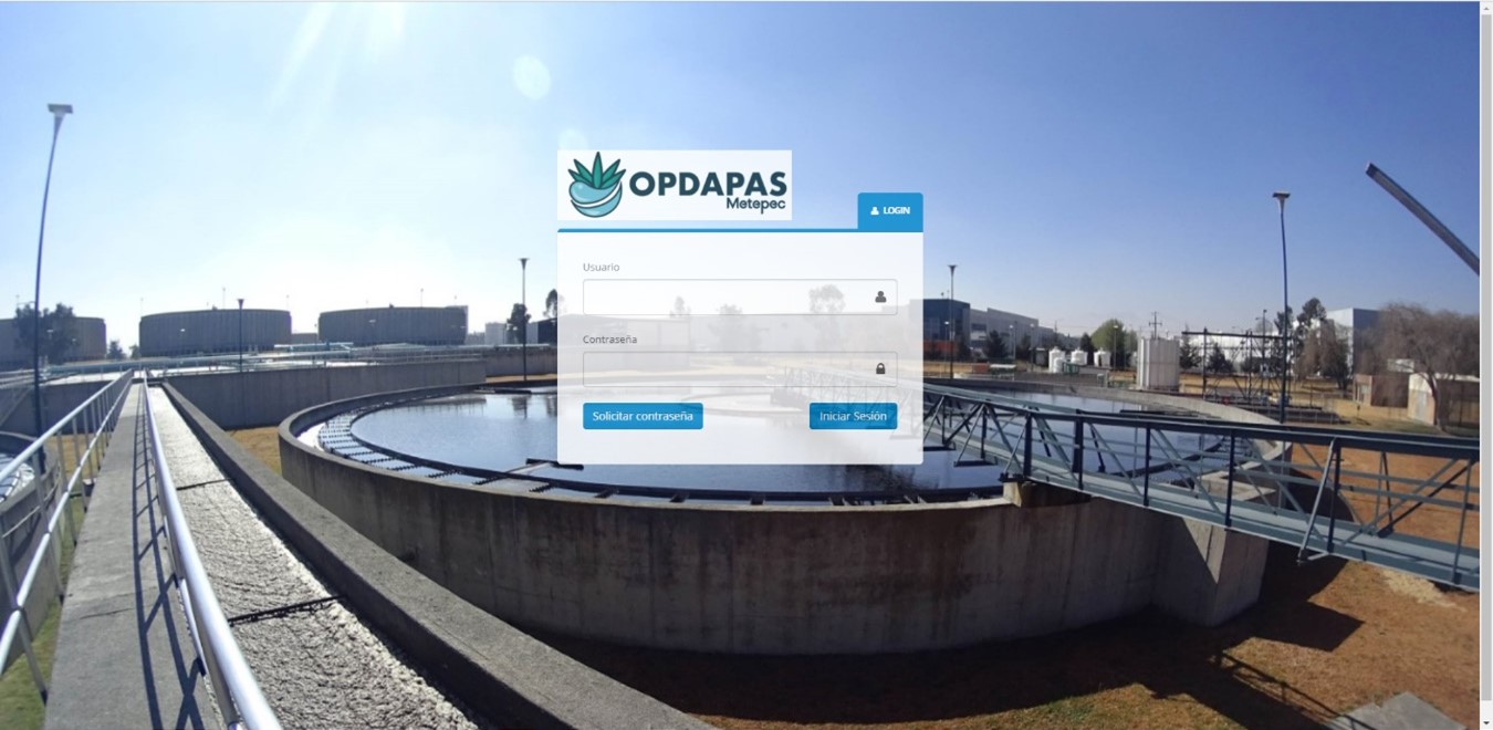 OPDAPAS - sistema para organismo operador de agua